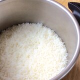 圧力鍋で10分で炊ける「銀シャリ」ご飯★
